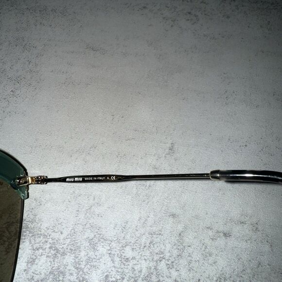 Miu Miu MU 53SS - VX09K1 Sunglasses Transparent Blue, 63mm - Picture 5 of 13